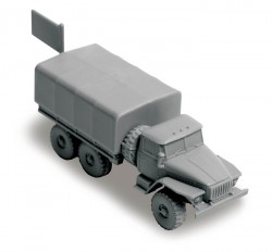 Soviet Army Truck Ural 4320 - 1/100