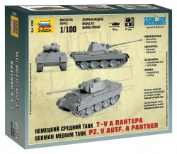 Panzerkampfwagen Panther Ausf. A - German Medium Tank - 1/100