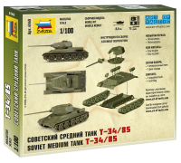 T-34/85 - Soviet Medium Tank - 1/100