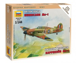 Hurricane Mk.I - Britisches Jagdflugzeug - 1:144