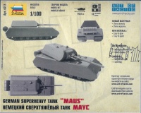 German Super Heavy Tank Maus - 1/100