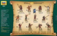 French Infantry Of The 100 Years War - 1/72