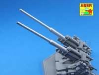 12,8cm Flak 40 Zwilling - Aluminium Geschützrohre