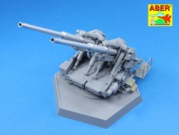 12,8cm Flak 40 Zwilling - Aluminium Geschützrohre