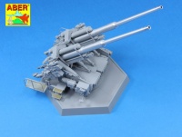 12,8cm Flak 40 Zwilling - Aluminium Geschützrohre