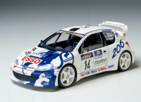 Peugeot 206 WRC (Rally Korsika 1999 Version) - 1:24