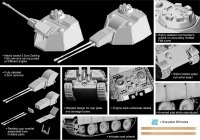 5.5cm Zwilling - Flakpanzer - 1/72