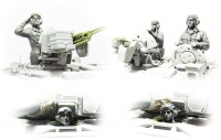 Russian Armed Forces Tank Crew - 5 Figures - 1/35