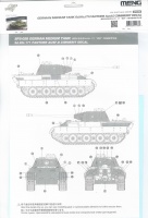 Zimmerit Decal-Sheet for Panter Ausf. D - MENG TS-038 - 1/35