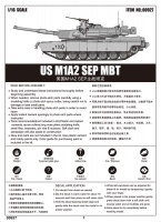 M1A2 SEP - Abrams - US Main Battle Tank - 1:16