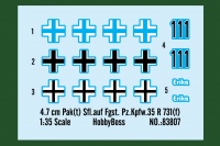 4.7-cm-PaK (t) Sfl. auf Fgst. Pz.Kpfw.35 R 731 (f) - 1:35