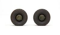 GAZ-233014 STS Tiger - Sagged Wheel Set for russian Armored High-Mobility Vehicle - 1:35