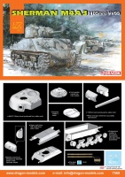 Sherman M4A3 - 105mm Howitzer - VVSS - 1/72