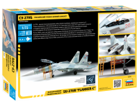 Russischer Kampftrainer Suchoi SU-27UB Flanker-C - 1:72