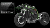 Kawasaki Ninja H2R - Pre colored Edition - 1/9