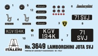 Lamborghini Miura Jota SVJ - 1/24