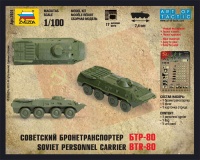 BTR-80 Soviet Personnel Carrier - 1:100