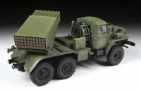 BM-21 - GRAD - Russian Truck-Mounted Multiple Rocket Launcher - 1:35