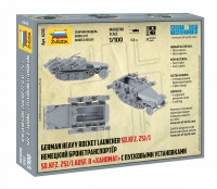 Sd.Kfz. 251/1 German Heavy Rocket Launcher - Stuka zu Fuss - 1/100