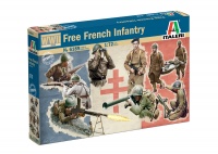 Free French Infantry - Figurenset - 1:72