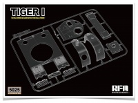 Tiger I Ausf. E - frühe Produktion mit kompletter Inneneinrichtung & Klarteilen - 1:35