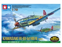 Kawasaki Ki-61-Id Hien - Tony - Silver color plated - inkl. Decals für Tarnmuster - 1:72