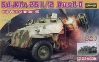 Sd.Kfz.251/2 Ausf.D mit Wurfrahmen 40 - 2in1 - 1/72