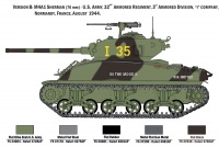 M4A1 Sherman with US Infantry - 1/35