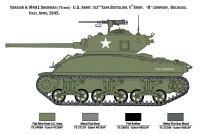 M4A1 Sherman with US Infantry - 1/35