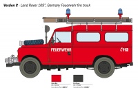 Land Rover - Fire Truck - 1/24