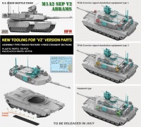 M1A2 SEP V2 Abrams - US Main Battle Tank - 1:35