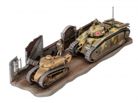 Char. B.1 bis & Renault FT-17 - 1:76