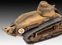 Char. B.1 bis & Renault FT-17 - 1:76