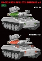 M551 A1 / M551 A1 TTS - Sheridan - 1/35