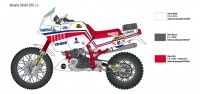 YAMAHA Ténéré 660cc - Paris Dakar 1986 - 1:9