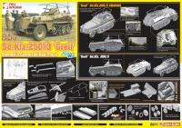 Sd.Kfz. 250/3 - GREIF - Rommel's Command Half-Track - Sd.Kfz. 250/Z - 2in1 - 1/35