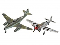 Combat Set - Messerschmitt Me 262 & P-51B Mustang - 1/72