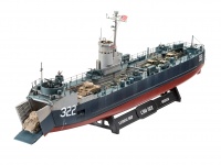 U.S. Navy Landing Ship Medium (LSM) mit 40mm Bofors Geschütz - 1:144