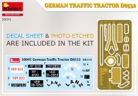 D8532 - German Traffic Tractor - 1/35