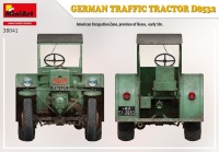 D8532 - German Traffic Tractor - 1/35