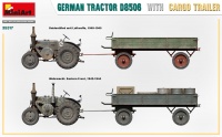 D8506 Tractor with Cargo Trailer - 1/35