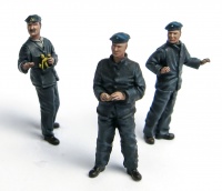 SM U-9 Bridge Crew Set - 3 Figures - 1/72