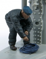 SM U-9 Deck Crew Set / Deck Besatzung - 3 Figuren - 1:72