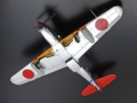 Kawasaki Ki-61-Id - Hien (Tony) - Silver Color Plated with Camo Decals - 1:48