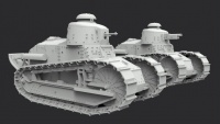 FT-17 Light Tank - Modified Chinese Version - 1+1 - 1/72