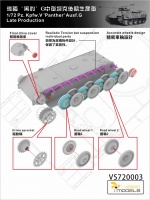 Panzerkampfwagen Panther Ausf. G - späte Produktion - 1:72