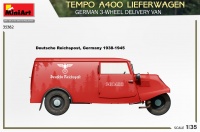 Tempo A400 Lieferwagen - 3 Rad LKW - 1:35