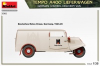 Tempo A400 Lieferwagen - 3 Rad LKW - 1:35