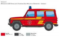 Mercedes Benz G230 Feuerwehr - 1:24