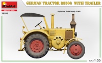 D8506 German Tractor with Trailer - 1/35